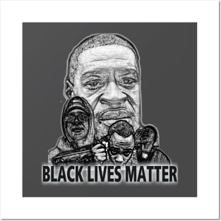 black lives matter Posters and Art